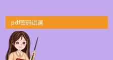 解决电脑显示大写锁定密码错误的问题（探索密码错误背后的原因，提供解决方案）