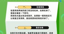 电脑宽带IP地址存在错误的危害与解决方法（IP地址错误对网络连接和安全的影响及修复方法）