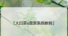 大白菜装机使用教程（学会装机，畅享科技乐趣）